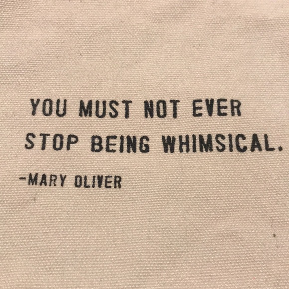 NWOT Sugarboo & Co Whimsical zippered canvas bag - Picture 2 of 7